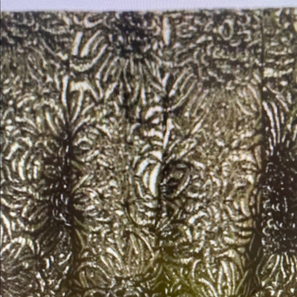 Zara NWOT Gold Black High Waist Brocade Micro Shorts Size XS - Picture 1 of 1